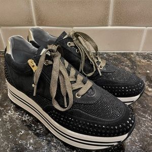 Nero Giardidi Platform Sneakers